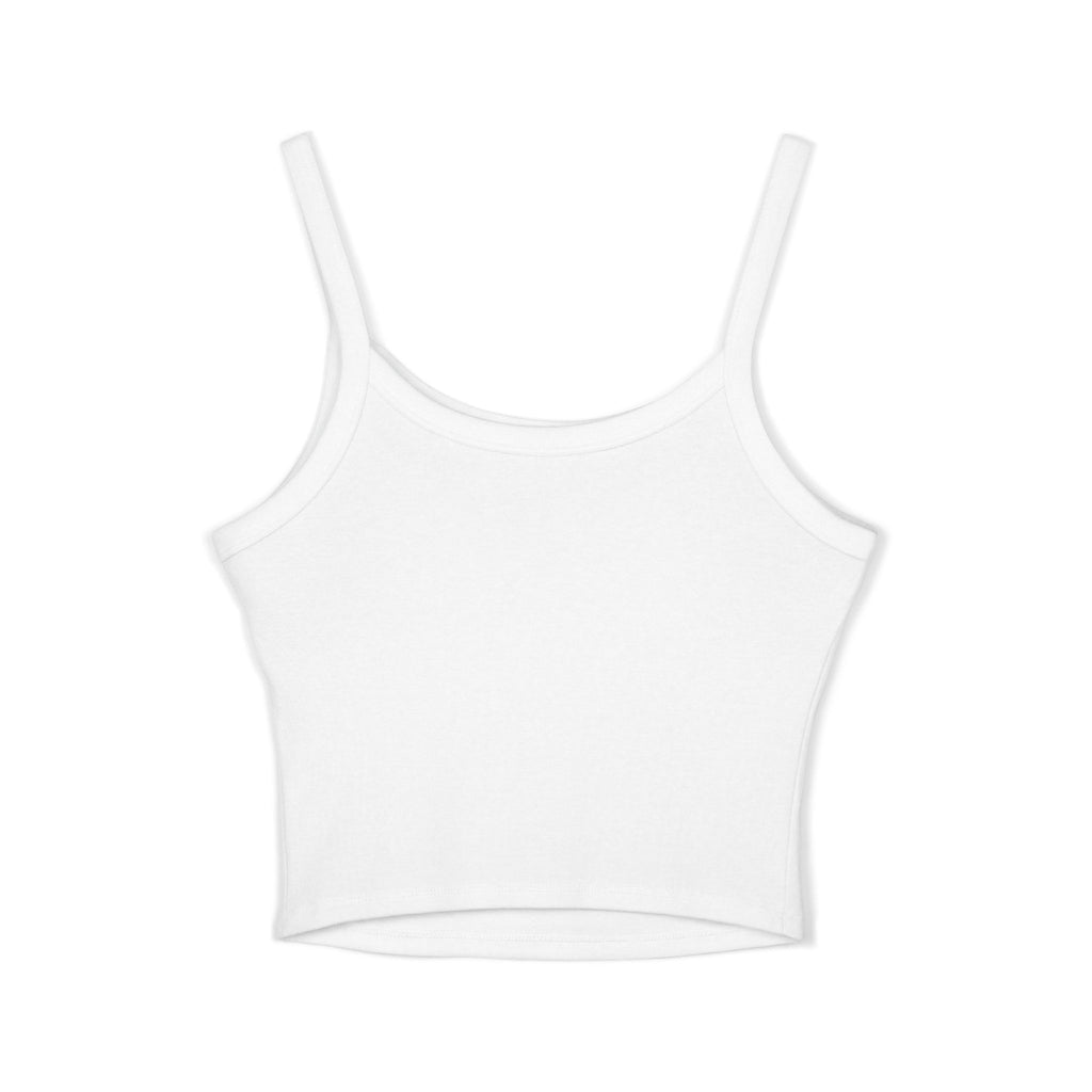 No Bra Club Spaghetti Tank — Women's Casual Crop Top