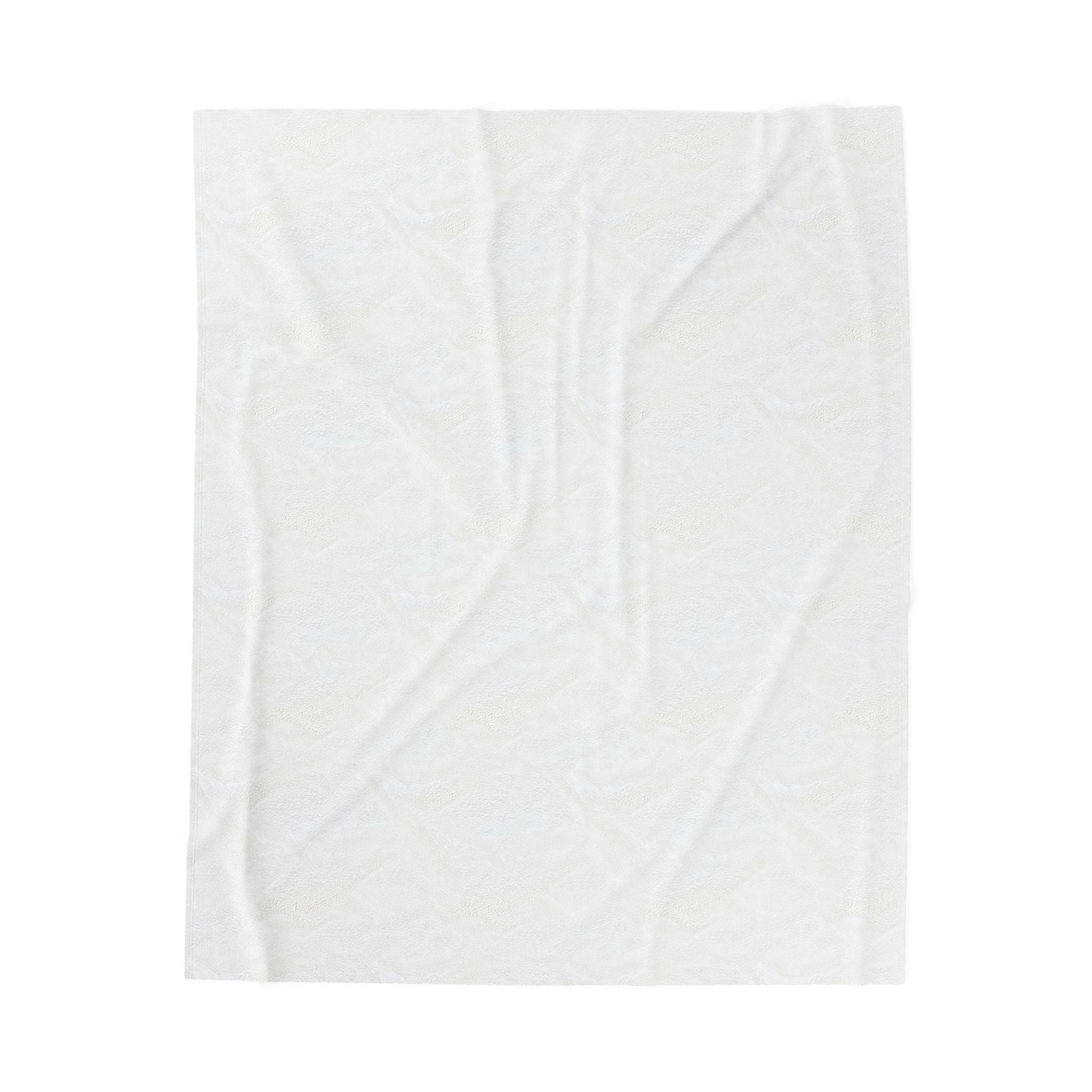 Velveteen Blanket — “Sunny Days & Sweet Ways” Floral Heart Plush Throw