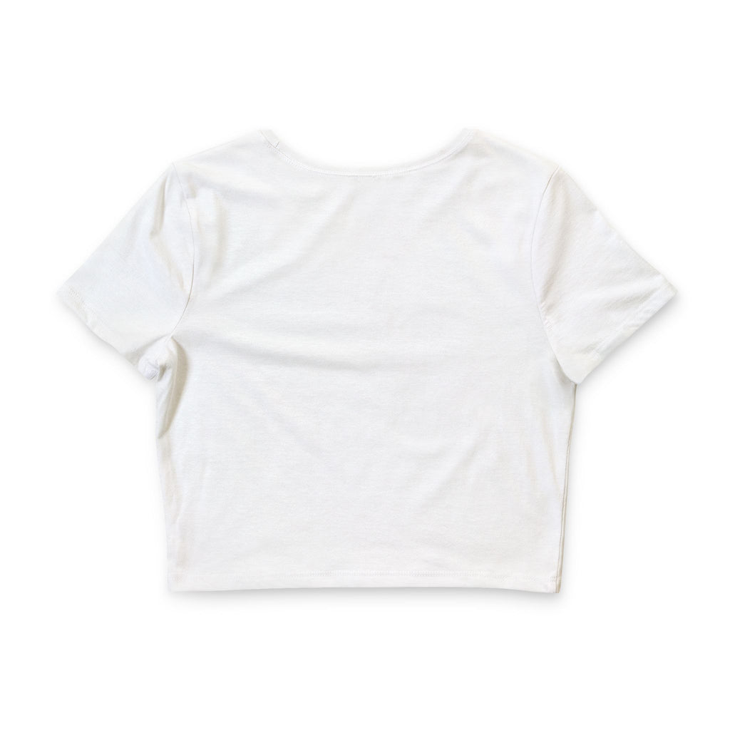 Handle With Rage Crop Tee — Women's Statement Graphic Top